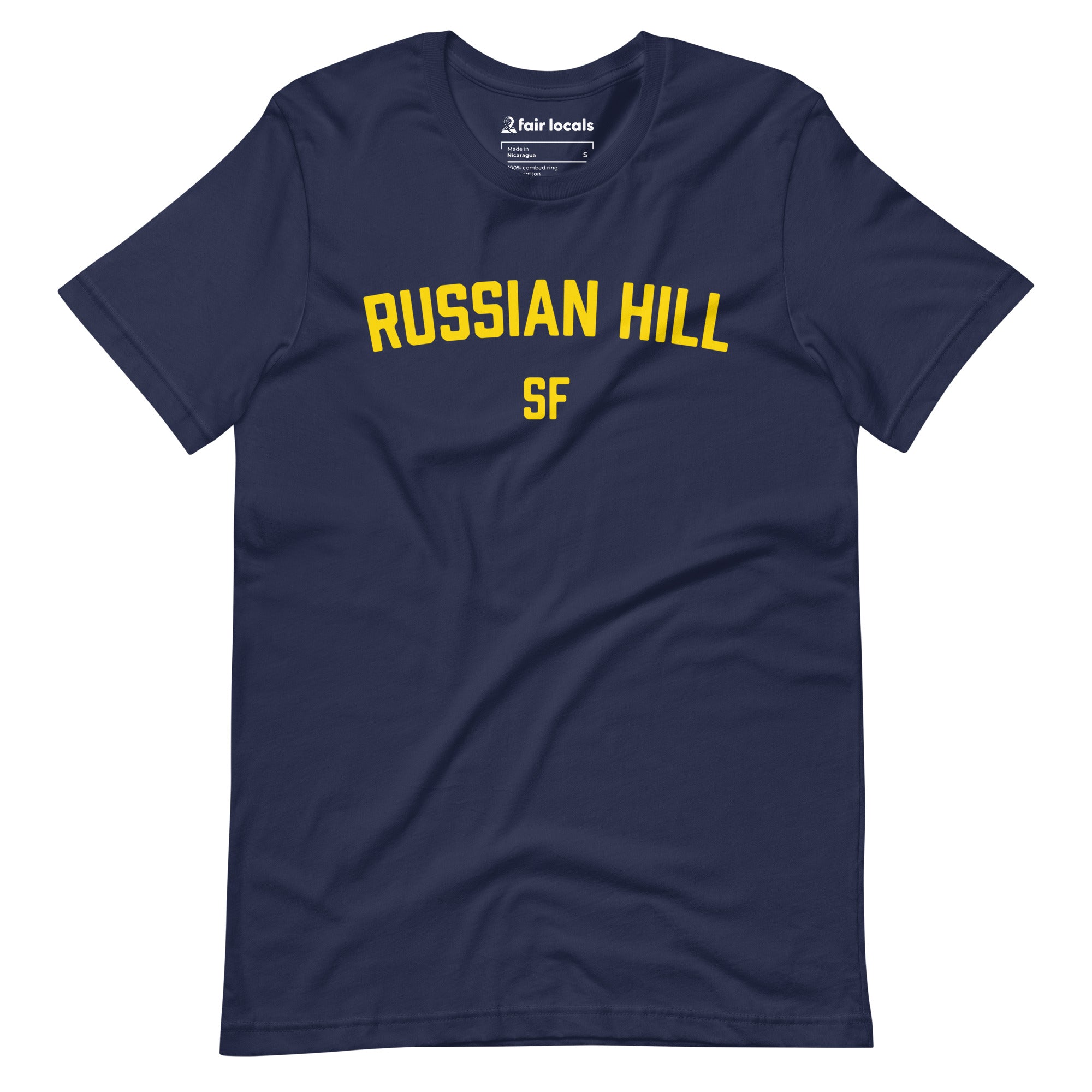 Arches T-Shirt (Navy) - Russian Hill | San Francisco, CA