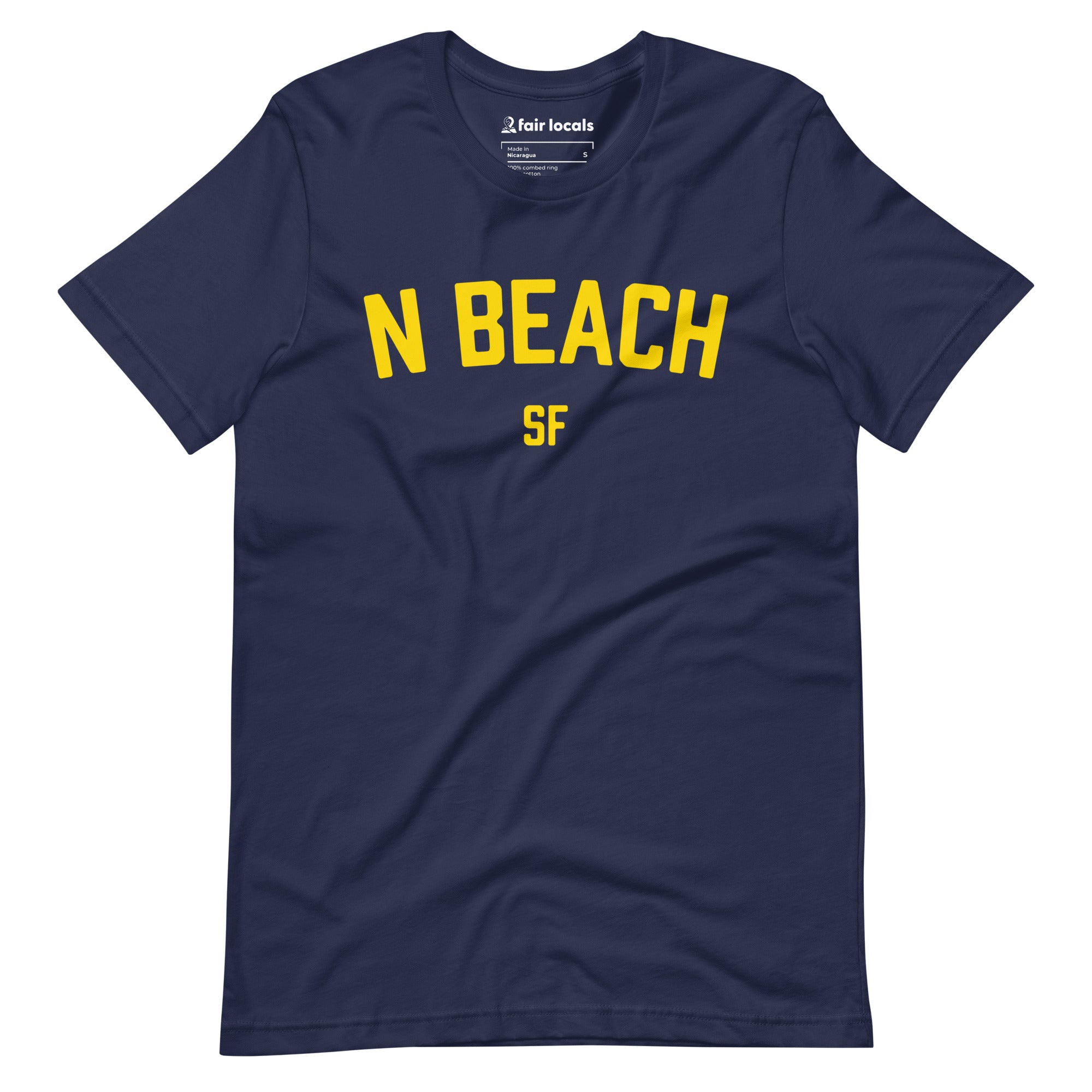 Arches T-Shirt (Navy) - North Beach | San Francisco, CA