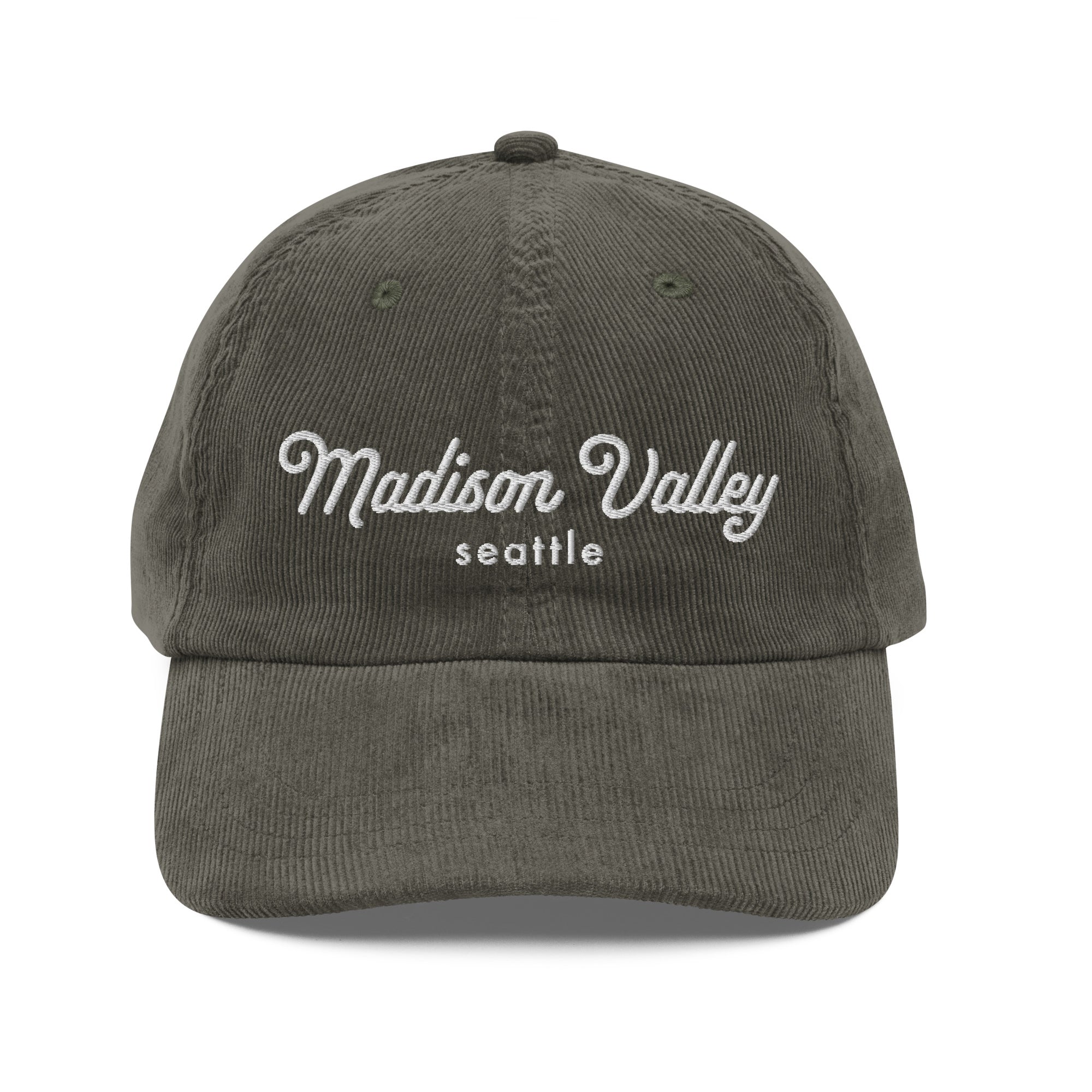 Script Corduroy Hat - Madison Valley | Seattle, WA
