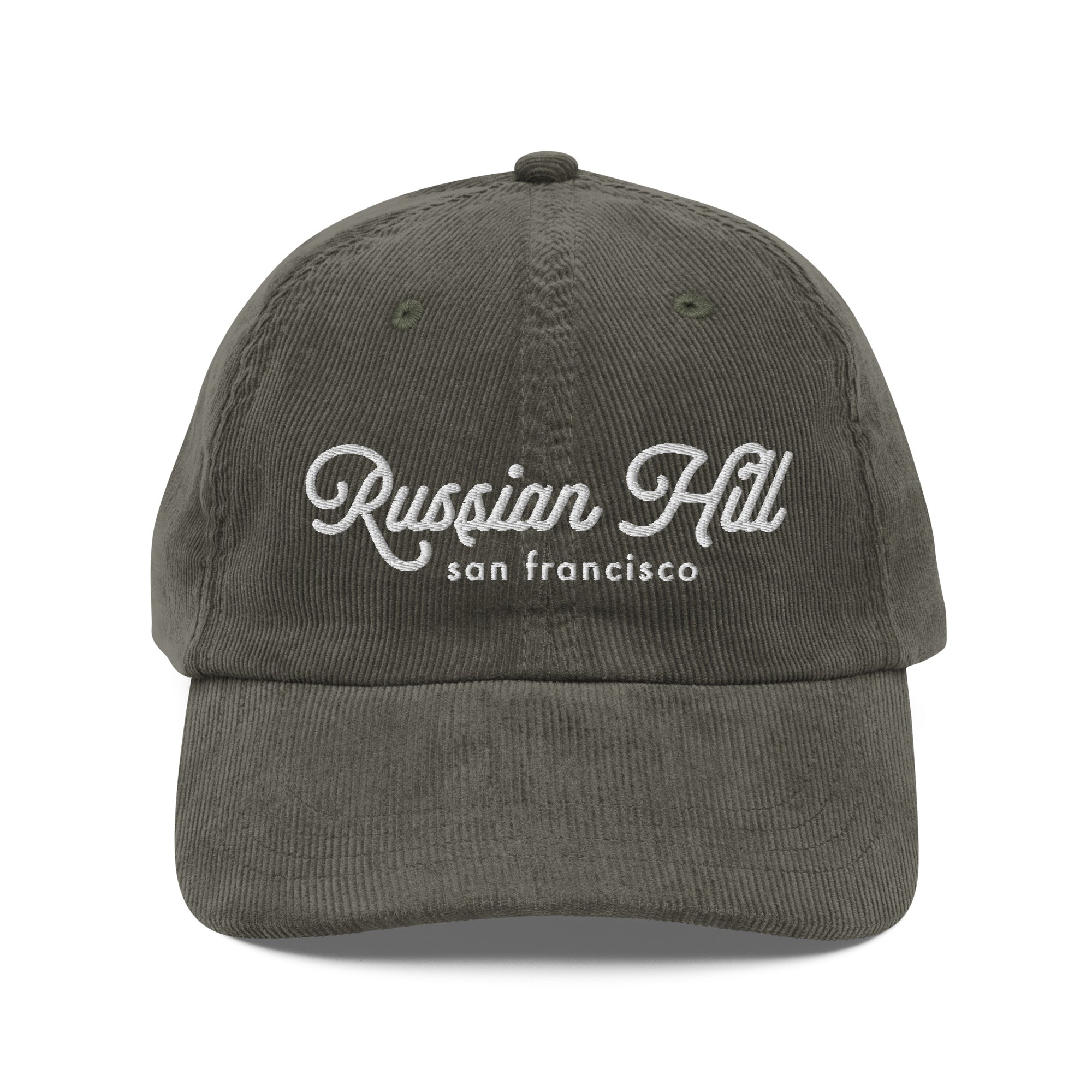 Script Corduroy Hat - Russian Hill | San Francisco, CA
