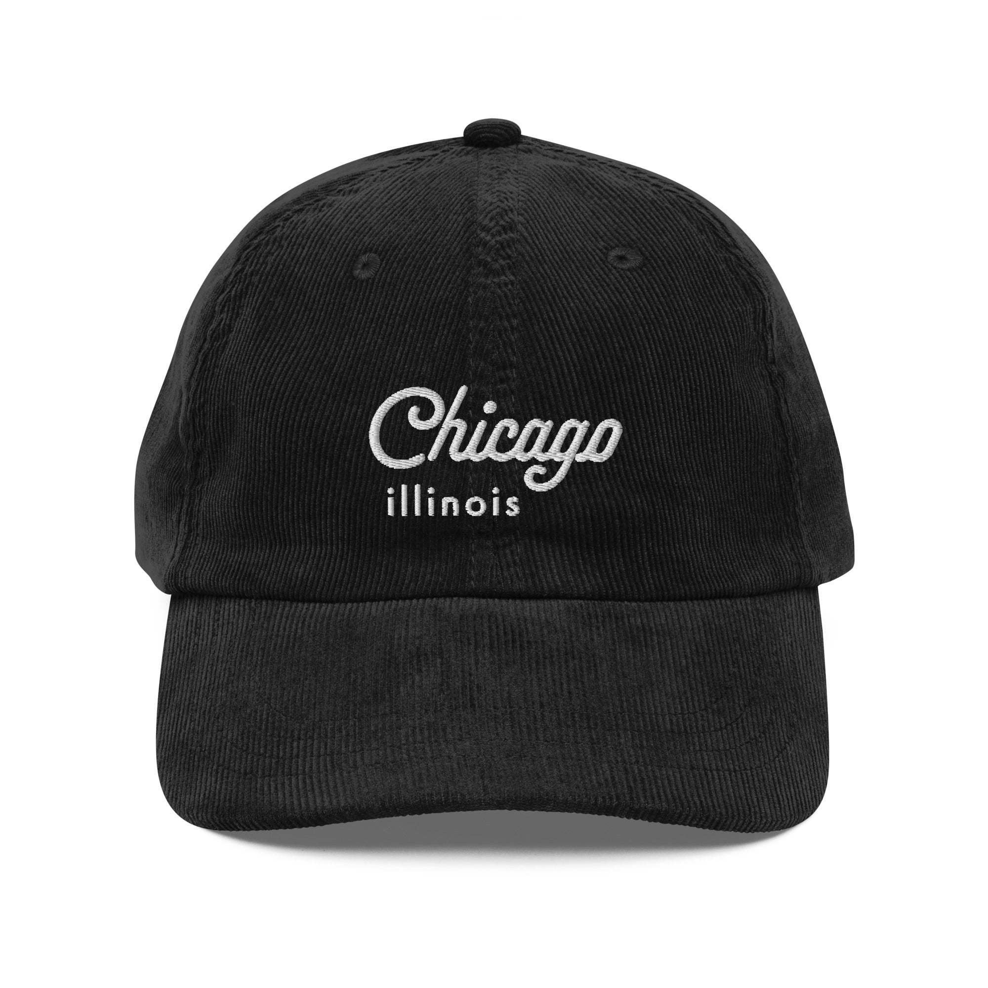 Script Corduroy Hat - Chicago, IL