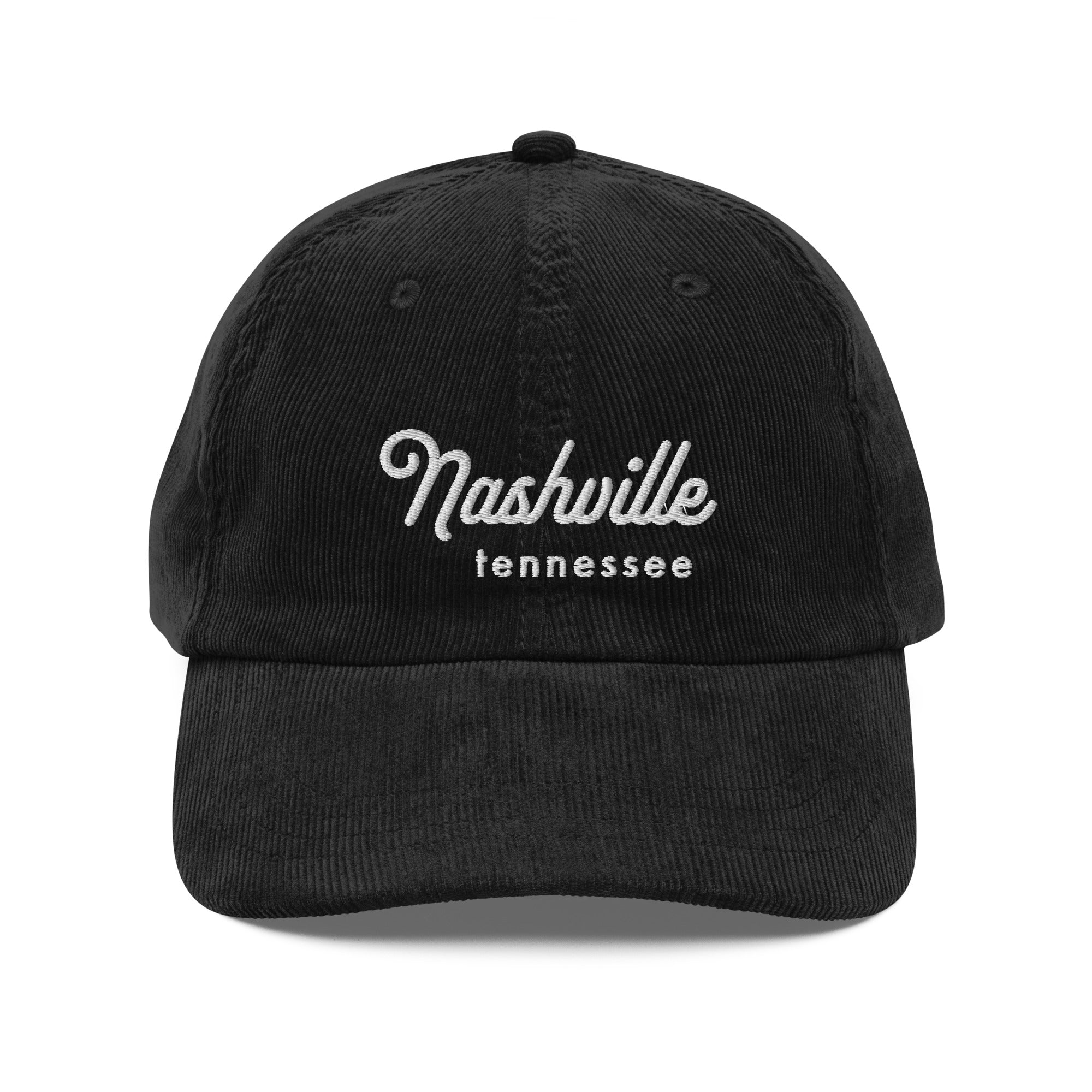 Script Corduroy Hat - Nashville, TN