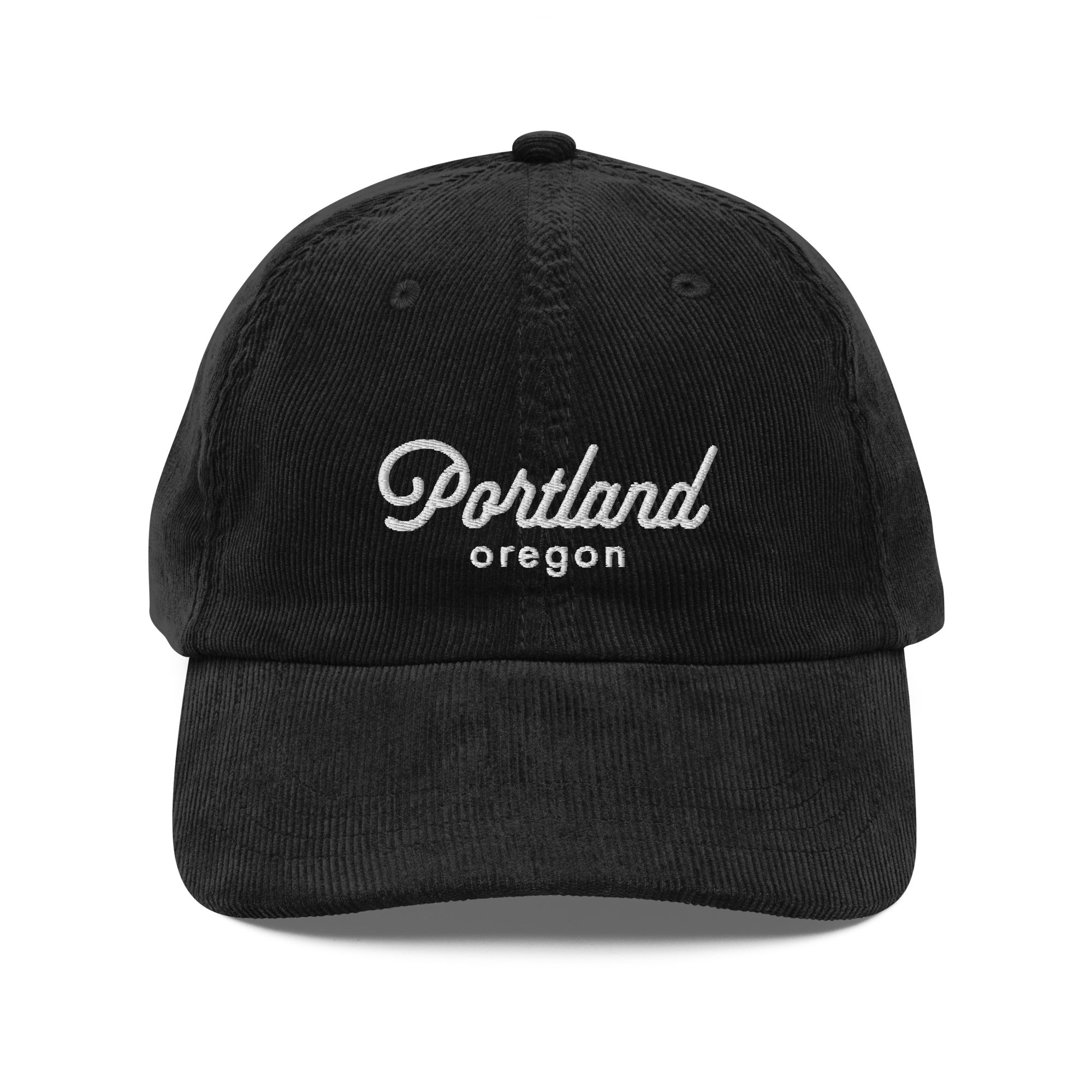 Script Corduroy Hat - Portland, OR