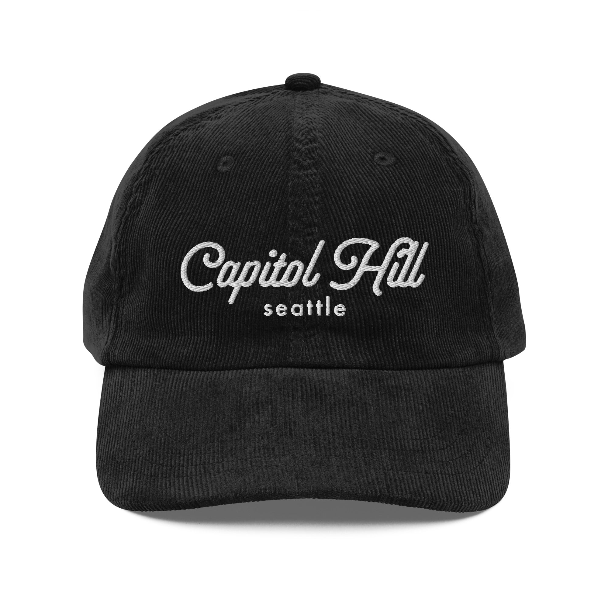 Script Corduroy Hat - Capitol Hill | Seattle, WA