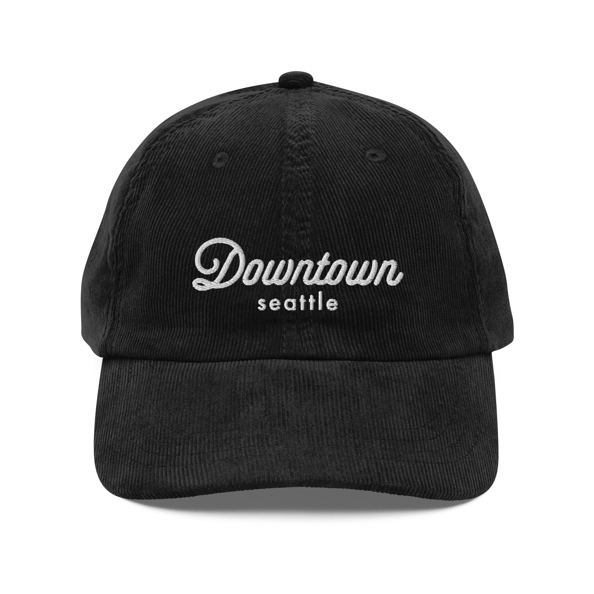 Seattle Neighborhoods Corduroy Hat - Downtown