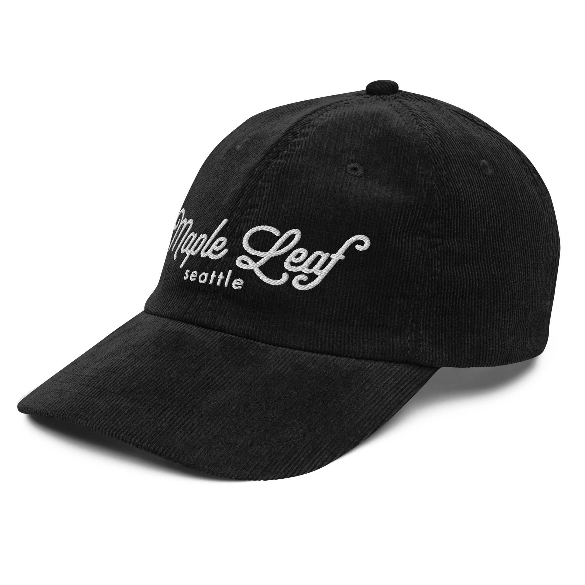 Script Corduroy Hat - Maple Leaf | Seattle, WA