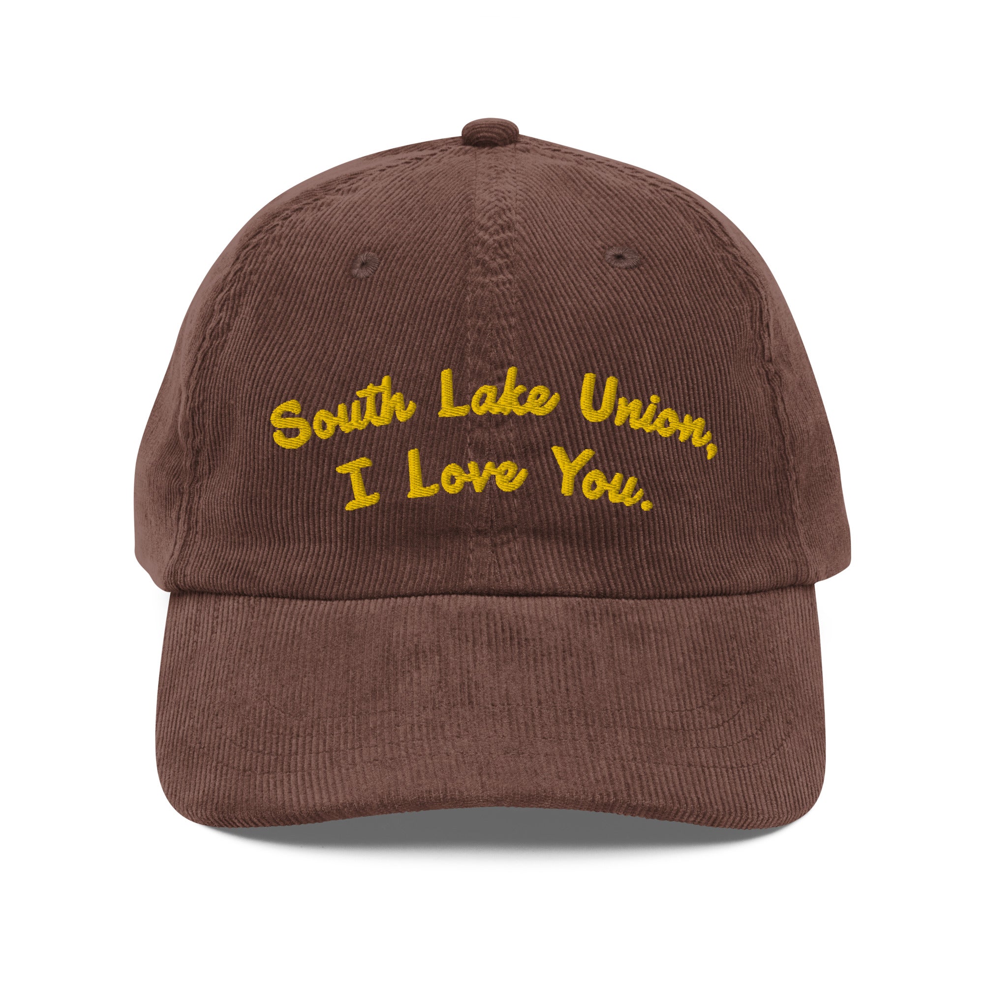 I Love You Corduroy Hat - South Lake Union | Seattle, WA
