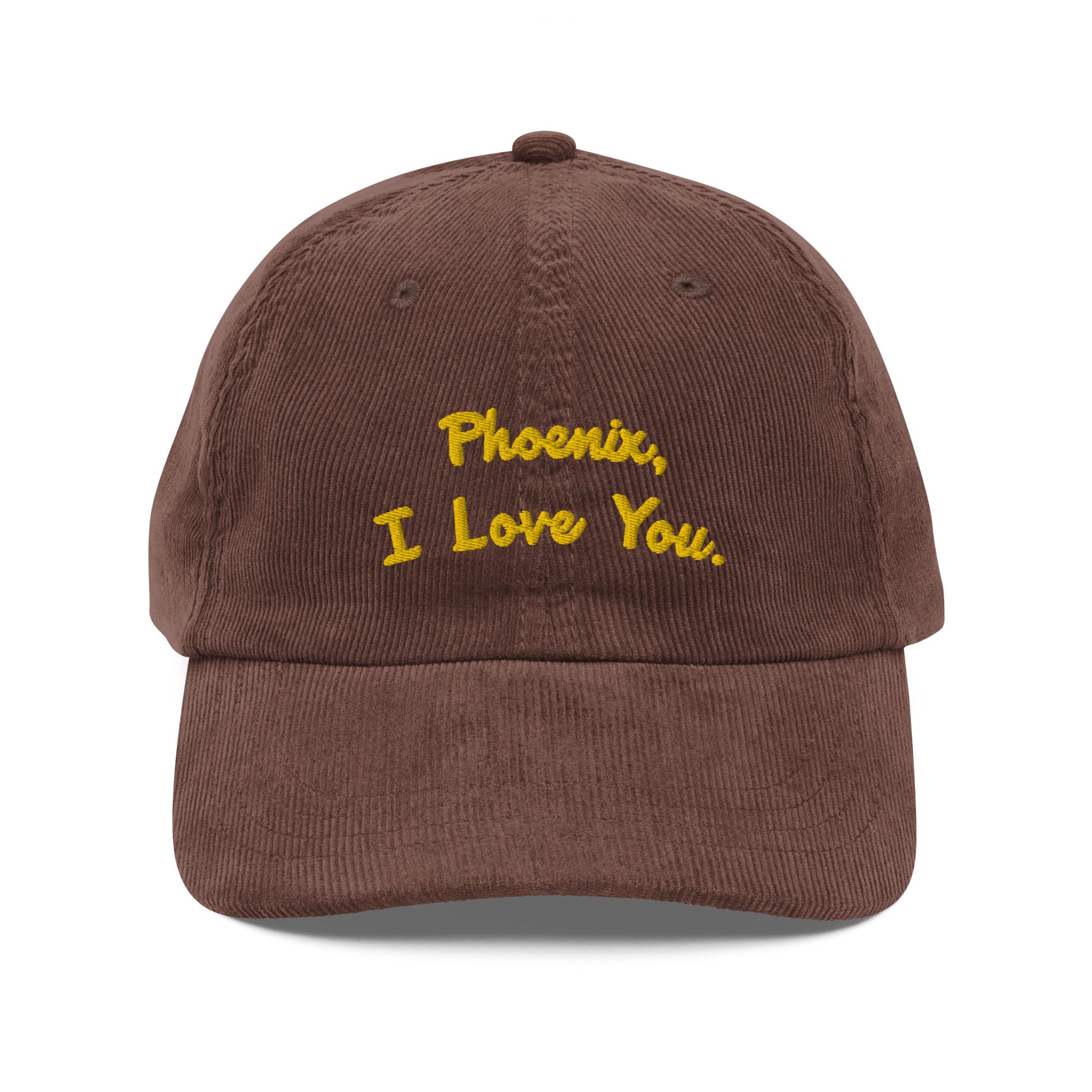 I Love You Corduroy Hat - Phoenix, AZ
