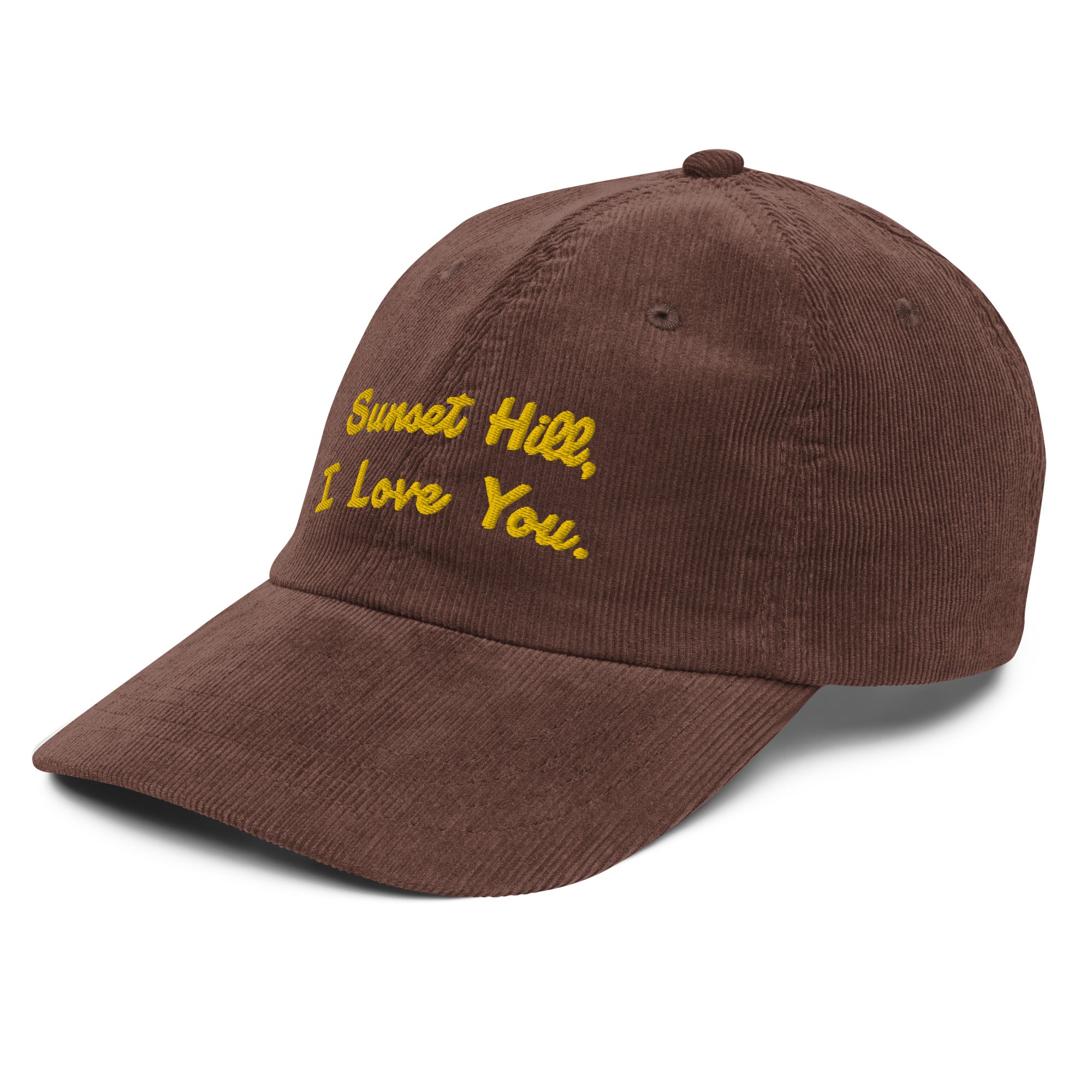 I Love You Corduroy Hat - Sunset Hill | Seattle, WA