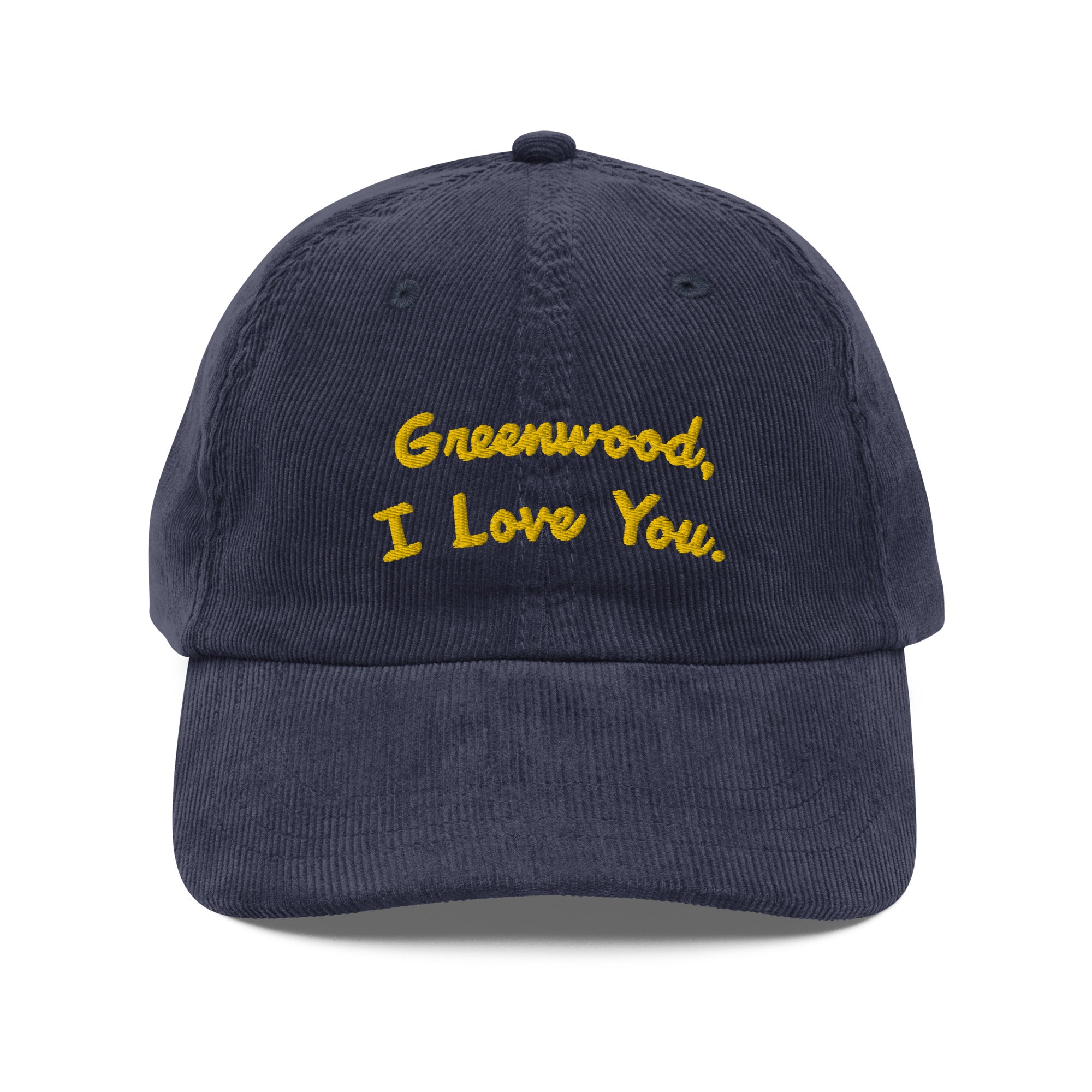 I Love You Corduroy Hat - Greenwood | Seattle, WA