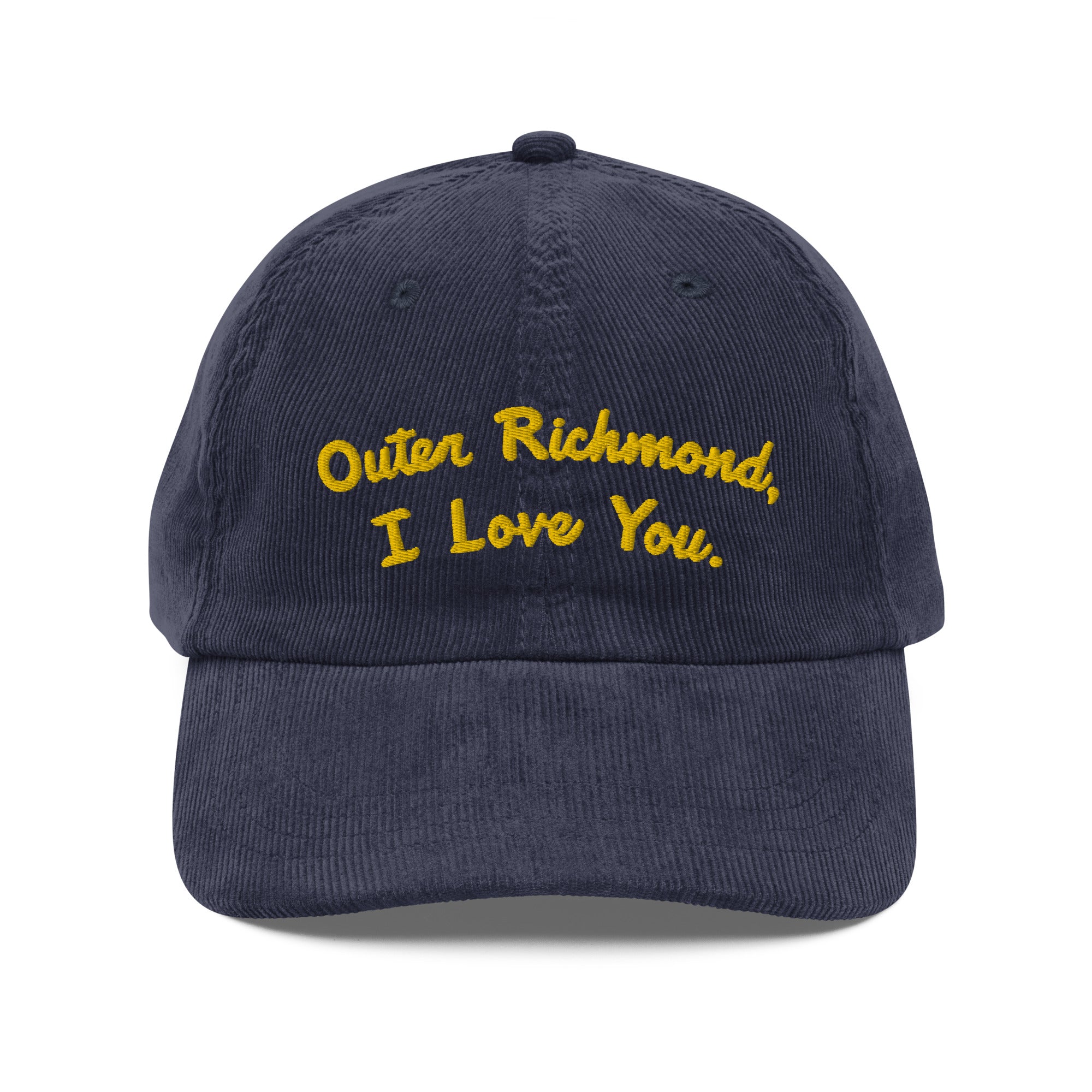 I Love You Corduroy Hat - Outer Richmond | San Francisco, CA