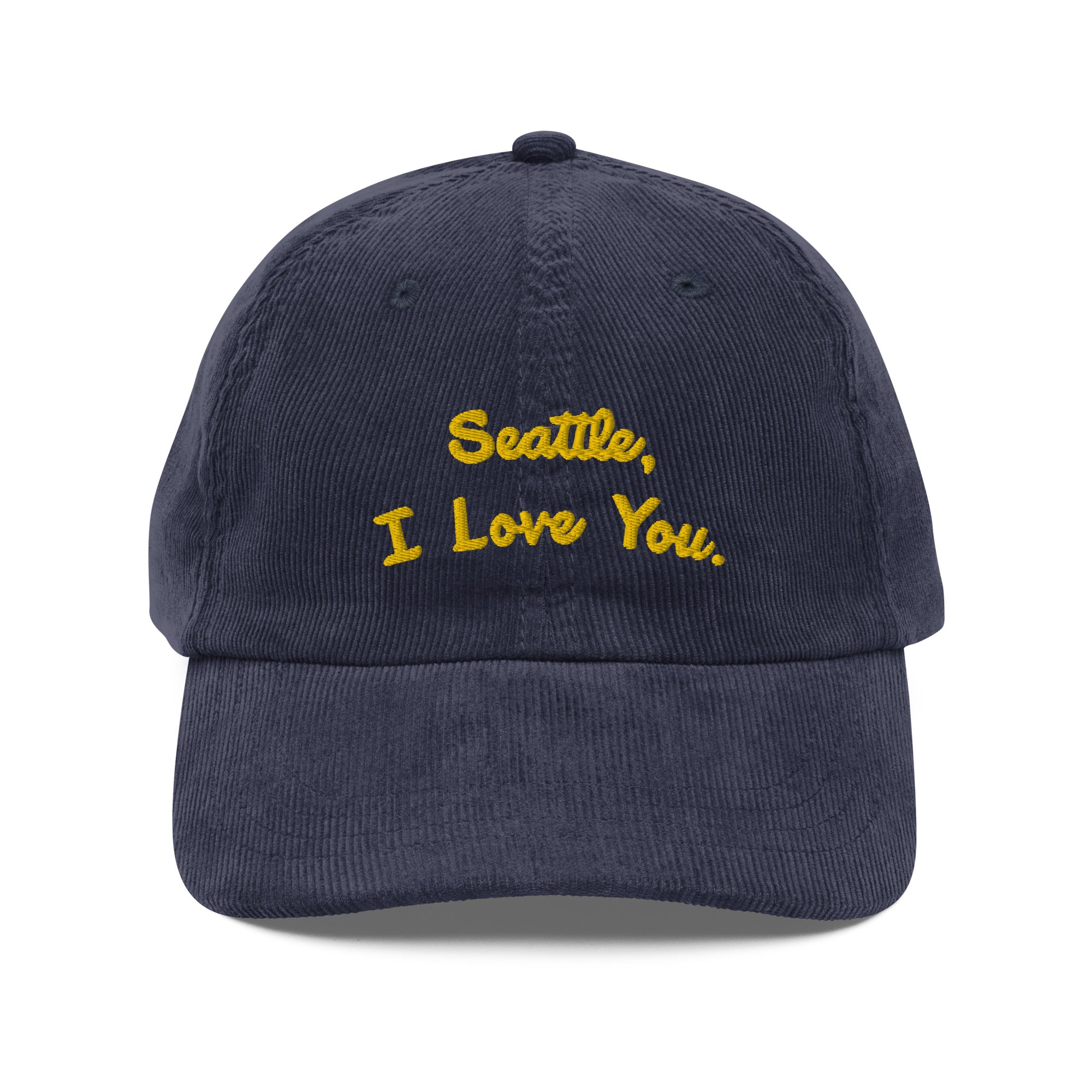 I Love You Corduroy Hat - Seattle, WA