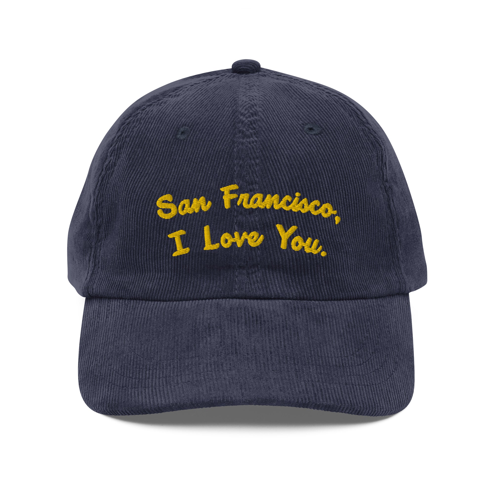 I Love You Corduroy Hat - San Francisco, CA