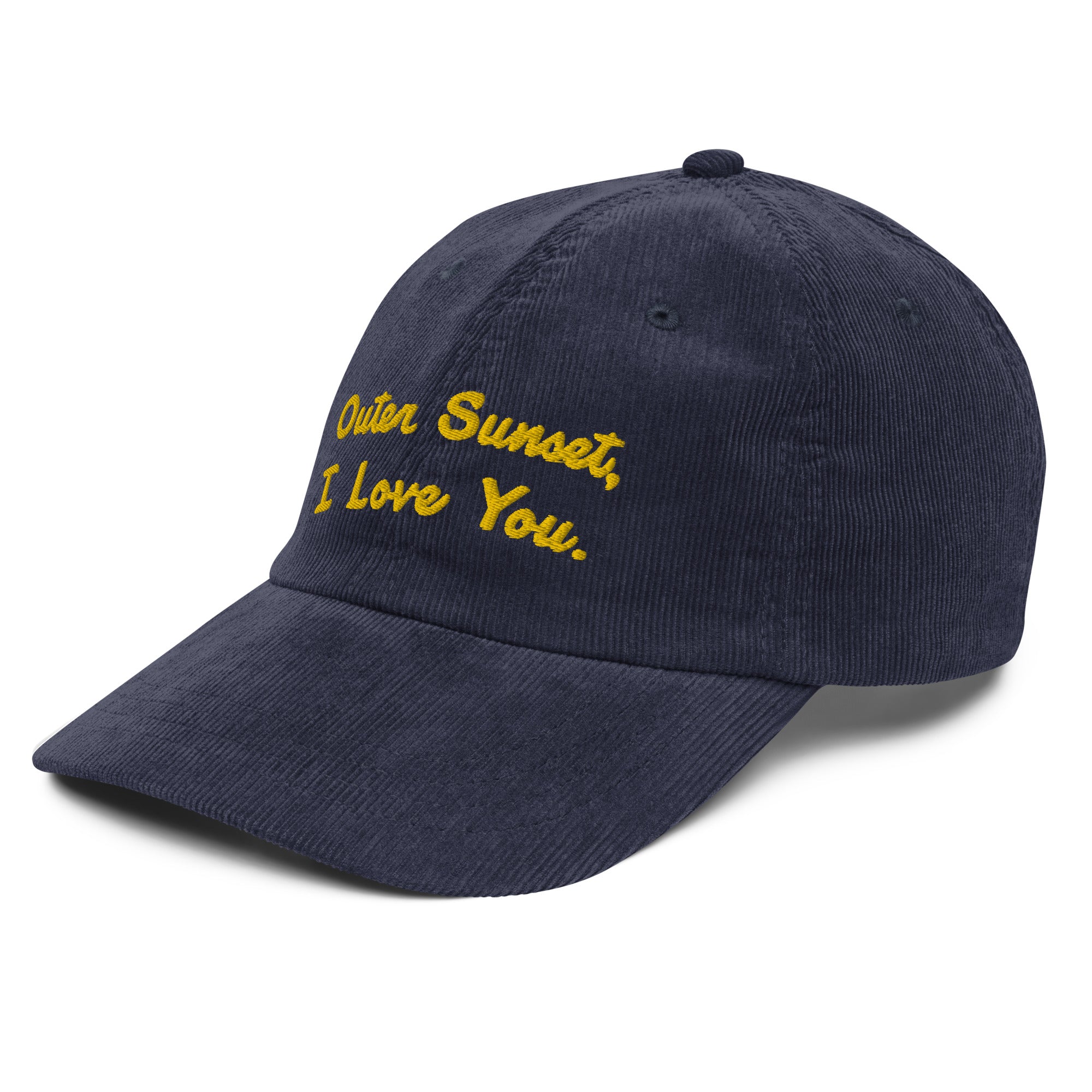 I Love You Corduroy Hat - Outer Sunset | San Francisco, CA