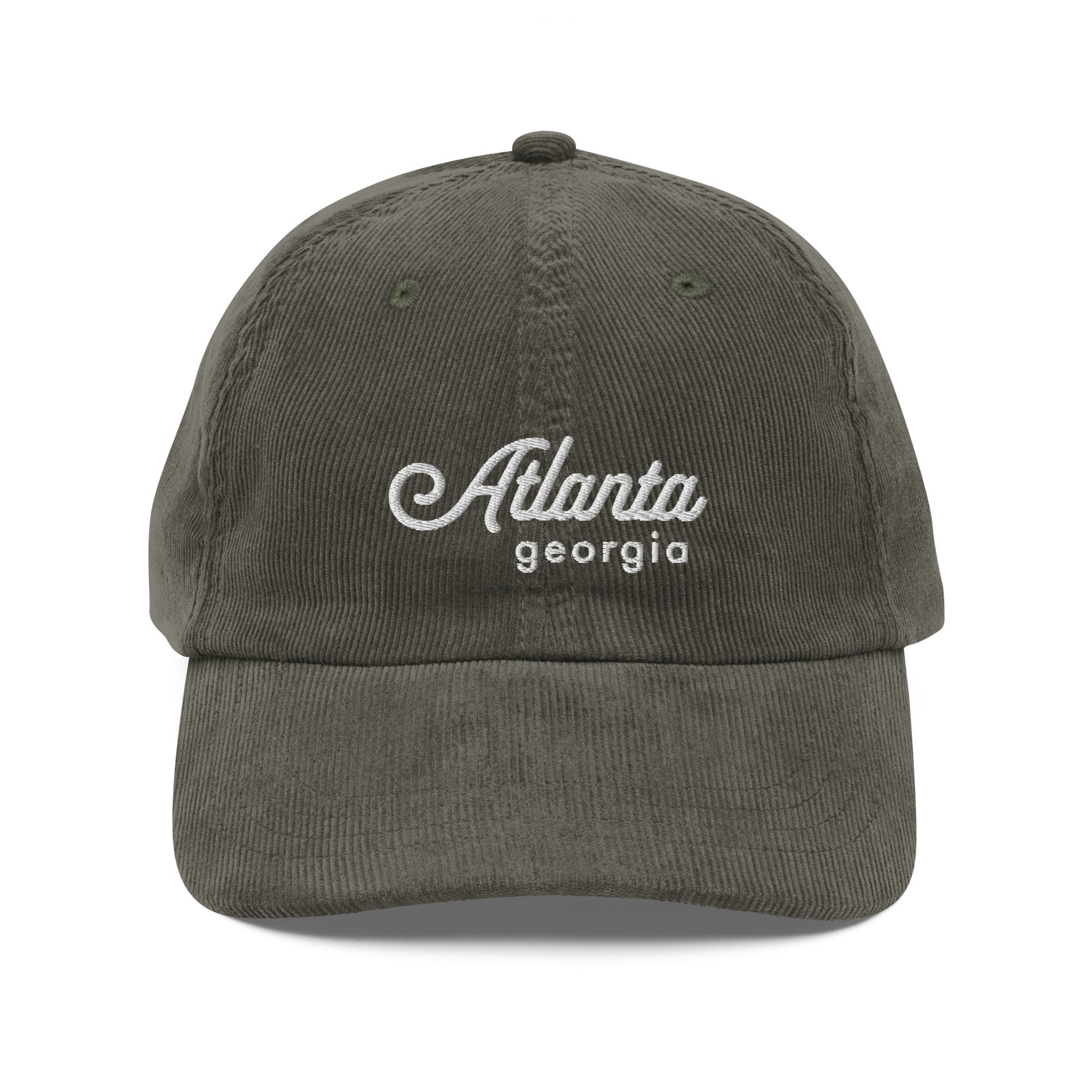 Script Corduroy Hat - Atlanta, GA