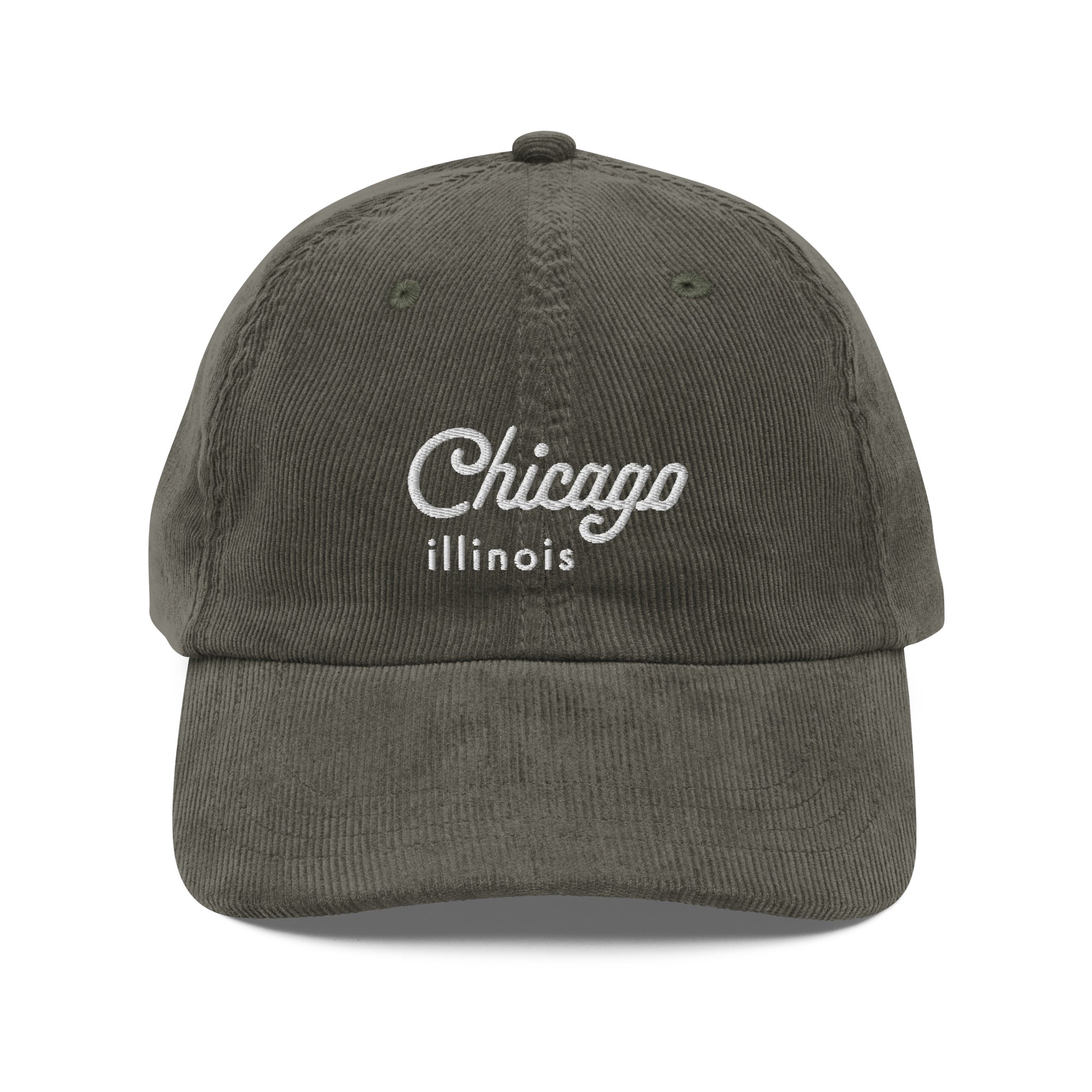 Script Corduroy Hat - Chicago, IL