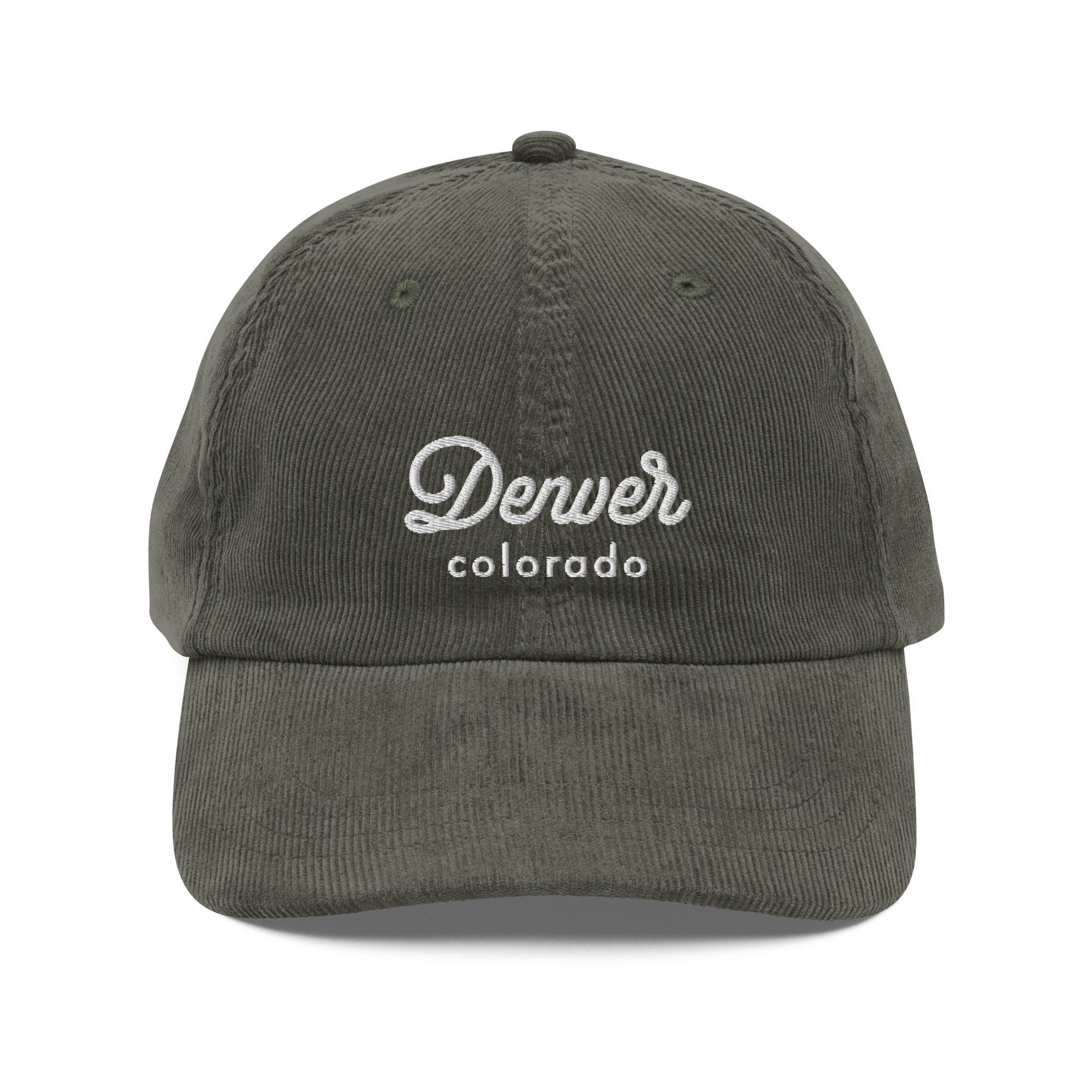 Script Corduroy Hat - Denver, CO