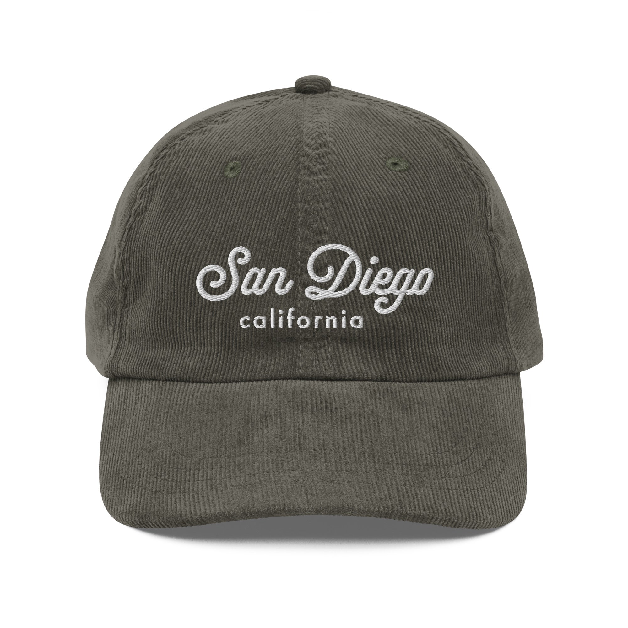 Script Corduroy Hat - San Diego, CA