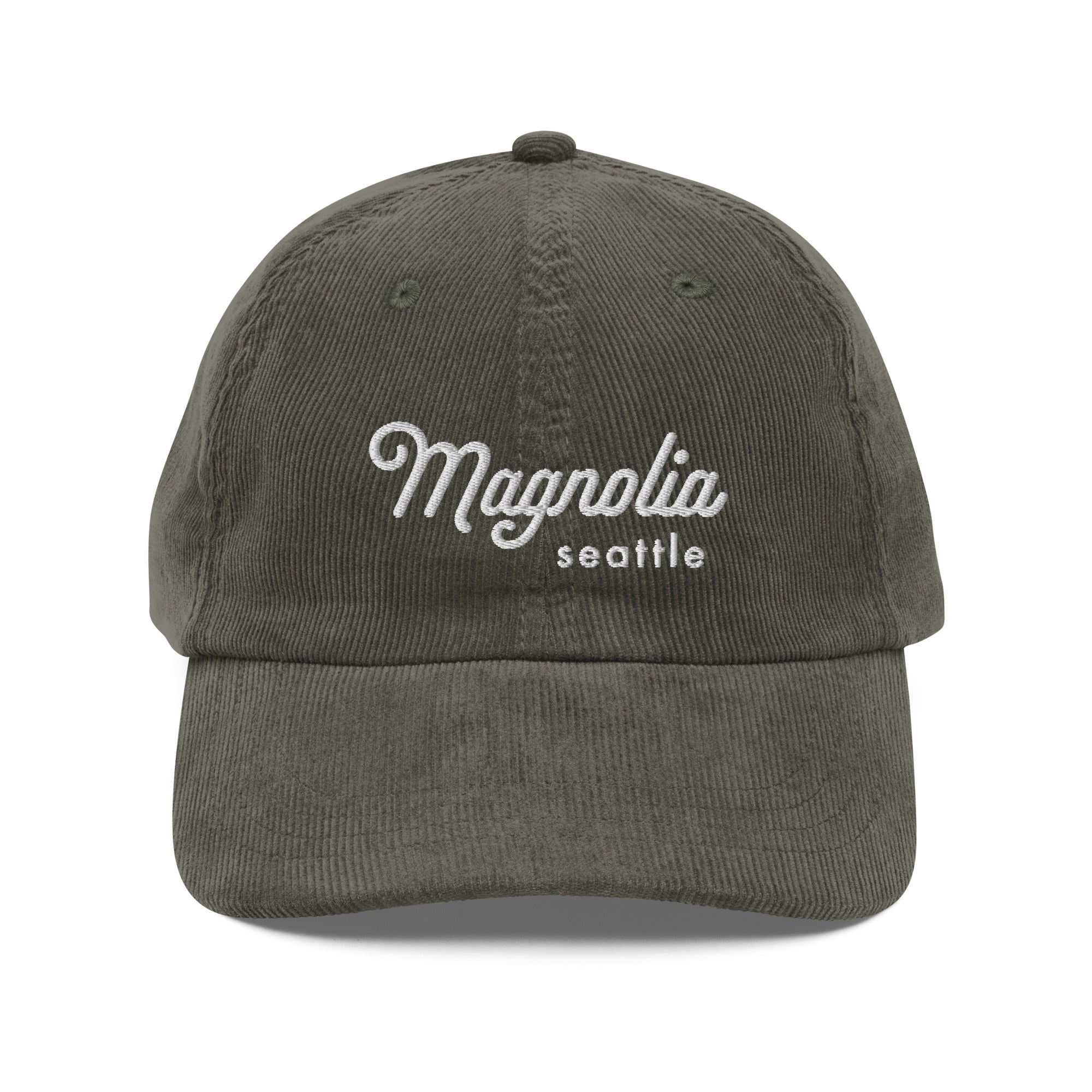 Script Corduroy Hat - Magnolia | Seattle, WA