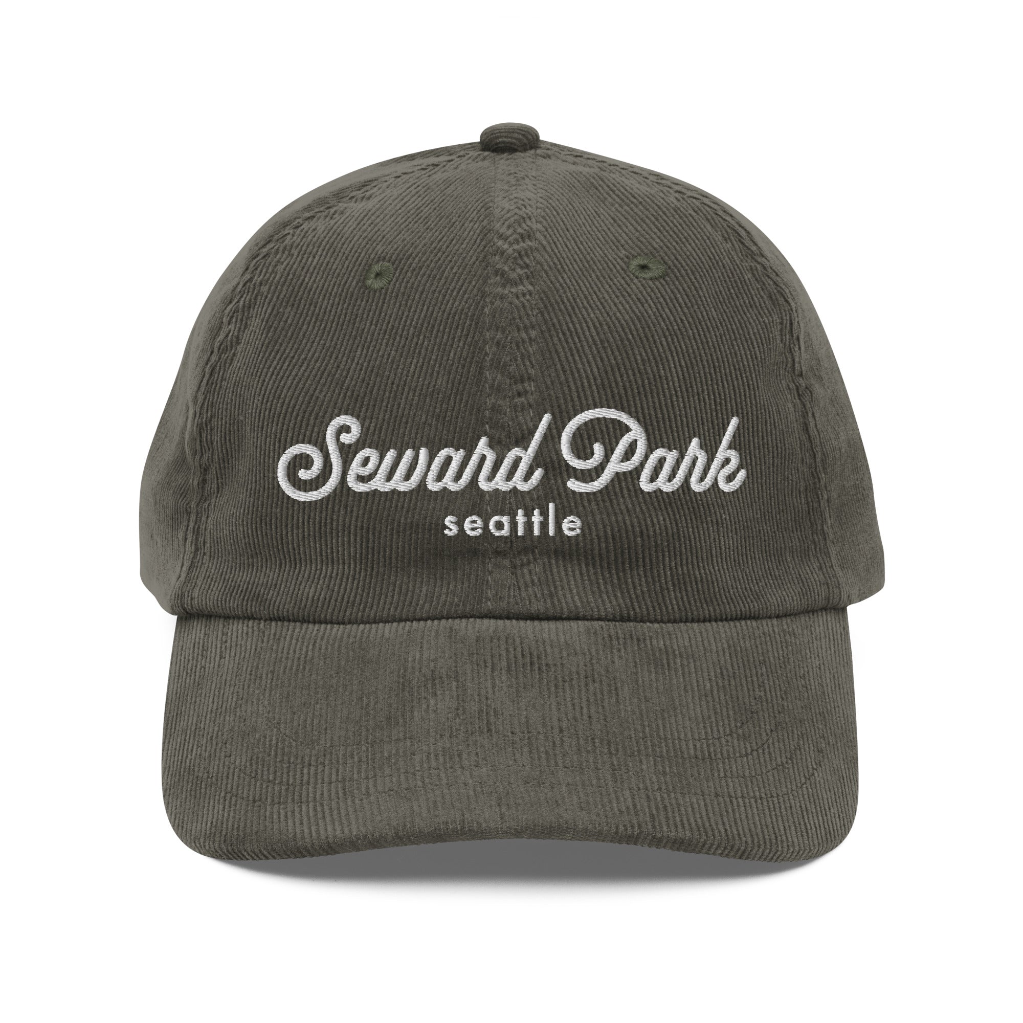 Script Corduroy Hat - Seward Park | Seattle, WA