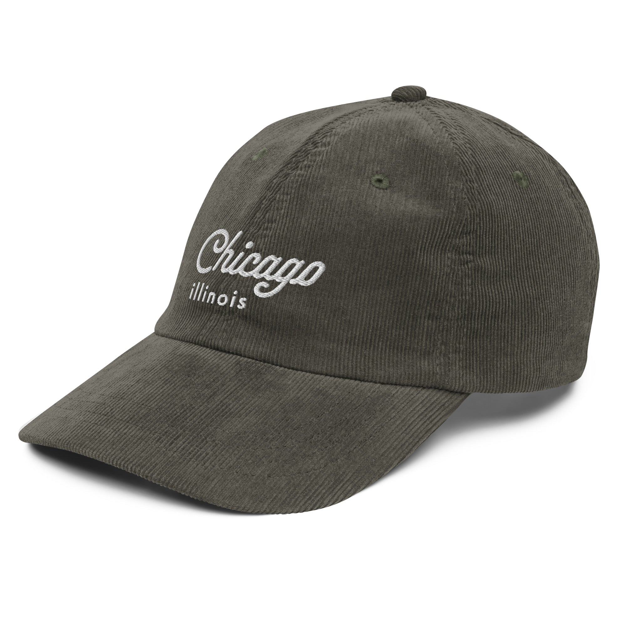 Script Corduroy Hat - Chicago, IL