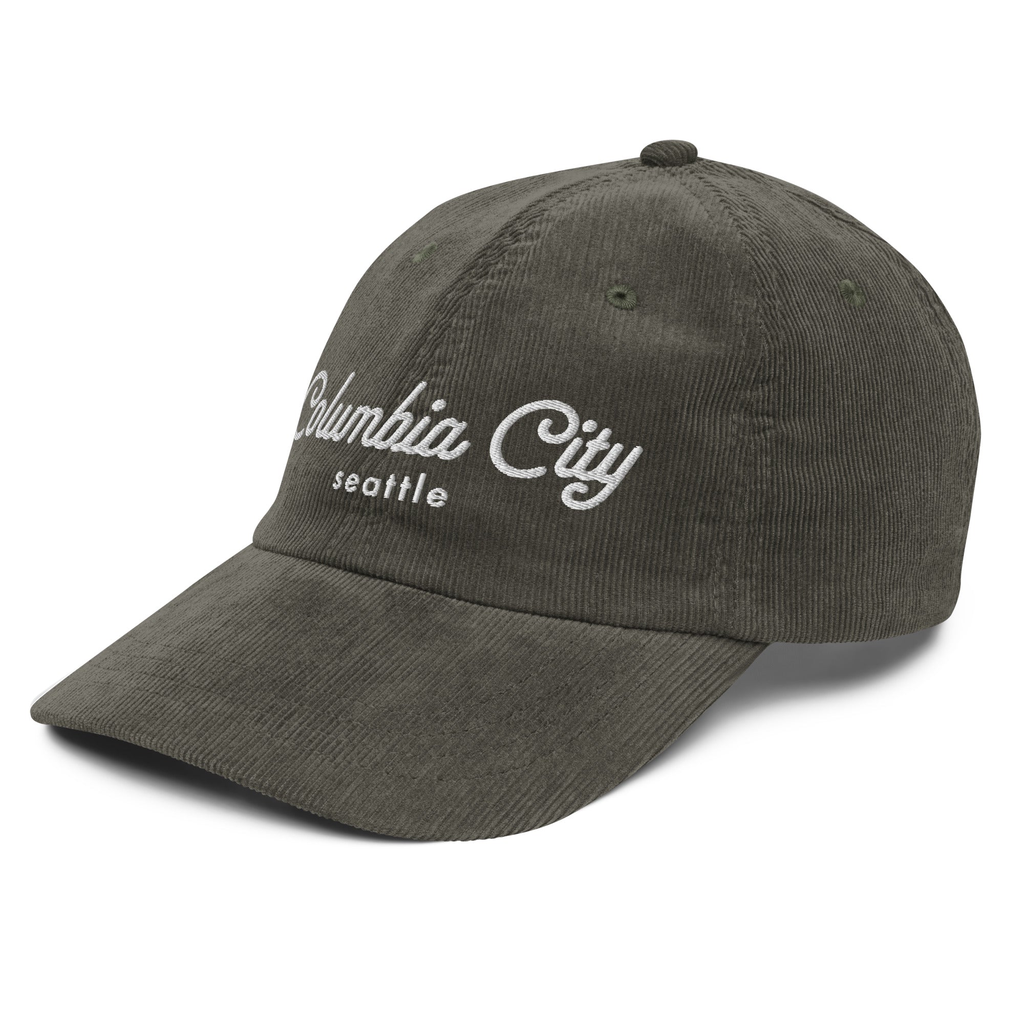 Script Corduroy Hat - Columbia City | Seattle, WA