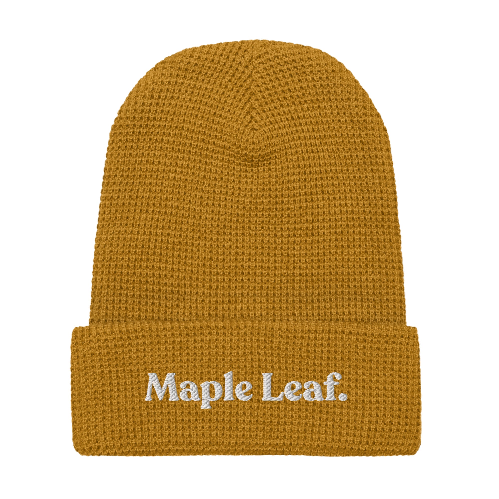 Classic Waffle Beanie - Maple Leaf | Seattle, WA